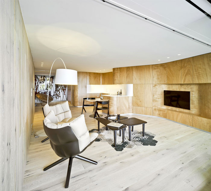 Warm Smoothly Curved Space - #decor, #interior, #homedecor, home decor, interior design