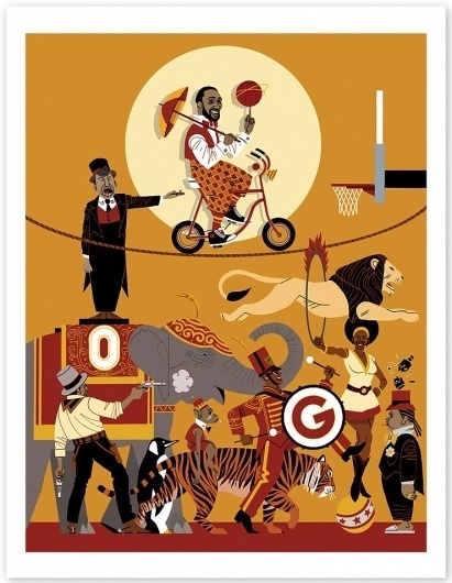 freedarkostore — Gilbert Arenas Print #illustration #freedarko #basketball