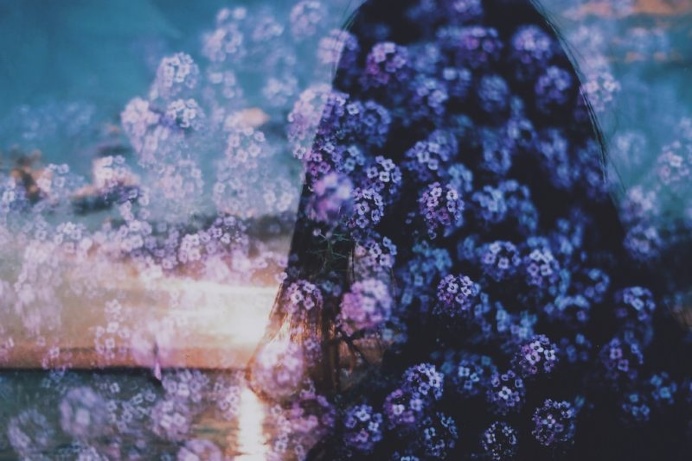 Multiple Exposure Film Portrait Photography by Maya Beano