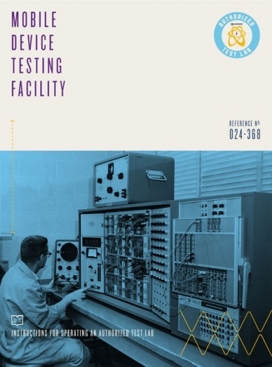 Design Work Life » Abe Vizcarra: Qualcomm Authorized Test Labs Campaign #lab #vintage #laboratory