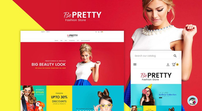 #BePretty #Fashion #Apparels Store - #Prestashop #Responsive #Theme | #TemplateTrip #eCommerce #Website #Template