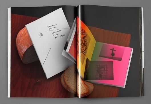 manystuff.org — Graphic Design daily selection » Blog Archive » Most Beautiful Swiss Books "The Future Issue" 2009 – 3-D Renderings #spread #swiss #book