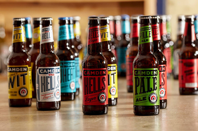 Camden Town Brewery #beer #design #typography