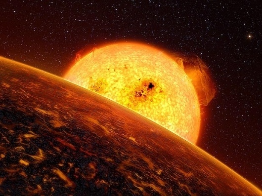 Buamai - ESO divulga imagem do menor e mais r�pido exoplaneta conhecido - #sunspot #sun #space