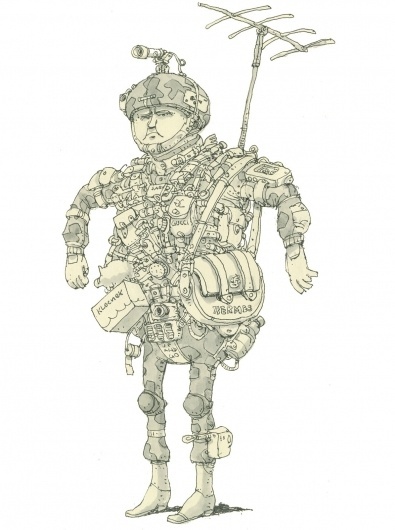 Moleskine Sketches by Mattias Adolfsson | Best Bookmarks #moleskine #sketch
