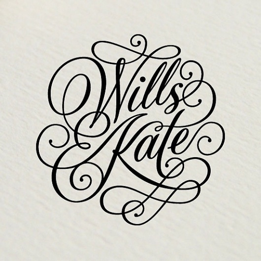 Rob Clarke Typography #logo #wedding #royal