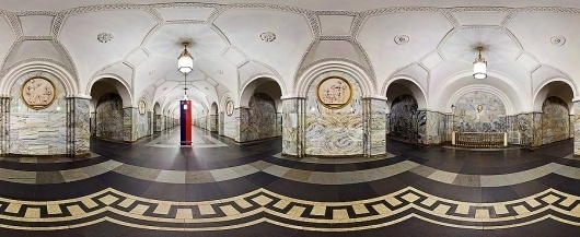 russos: Панорамный взгляд на метро #photography #metro