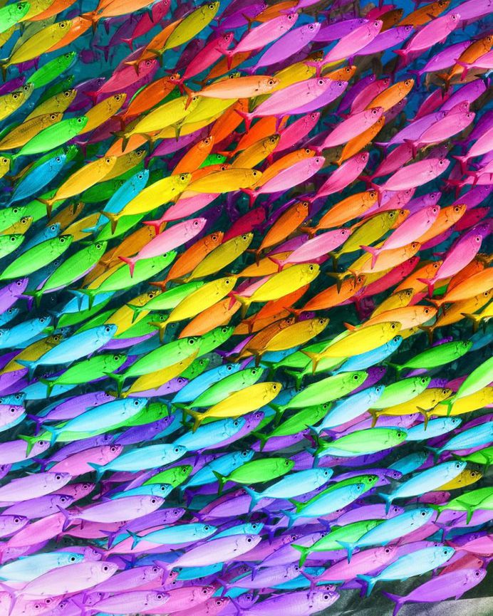 #candyminimal: Ramzy Masri Turns The World Into a Rainbow Paradise
