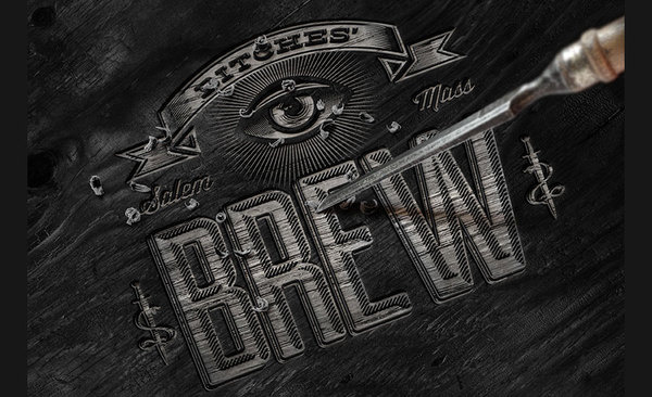Bitches Brew by Wedge & Lever #brewery #logo