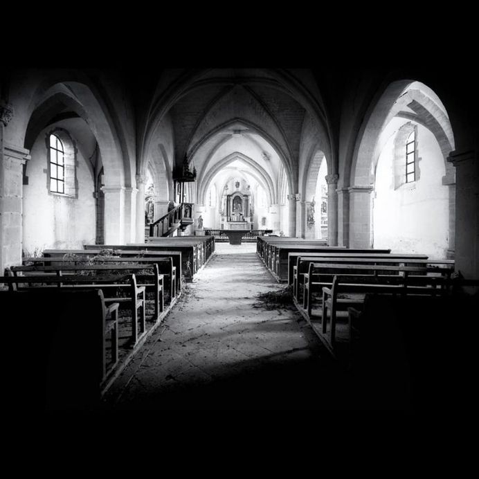 Black and White Photographs of Abandoned Places by Valerie Leroy