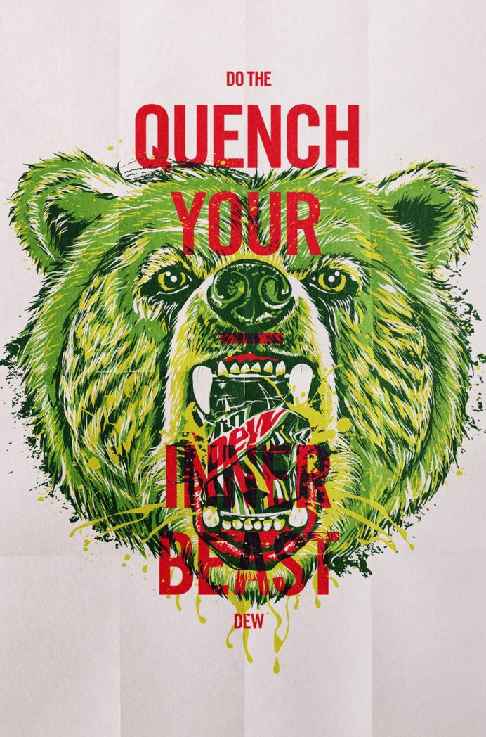 Mountain Dew: Quench Your Inner-Beast