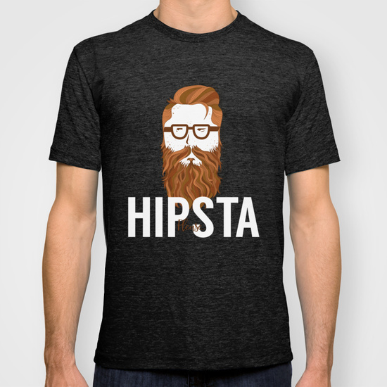 Hipsta Please #hipster, #illustration, #beard, #portrait, #people