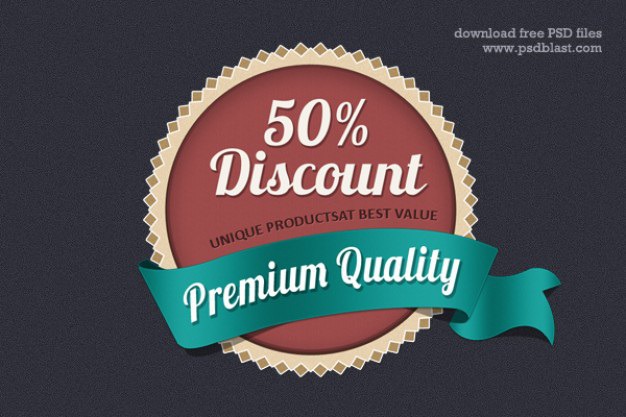 Web badge design psd Free Psd. See more inspiration related to Vintage, Design, Badge, Sticker, Coupon, Web, Discount, Web design, Psd, Vintage badge, Discount coupon, High resolution, Horizontal, High and Resolution on Freepik.