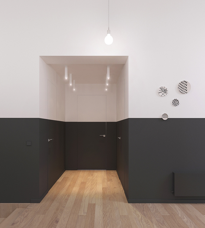 Minimal scandinavian house Kolodishchi