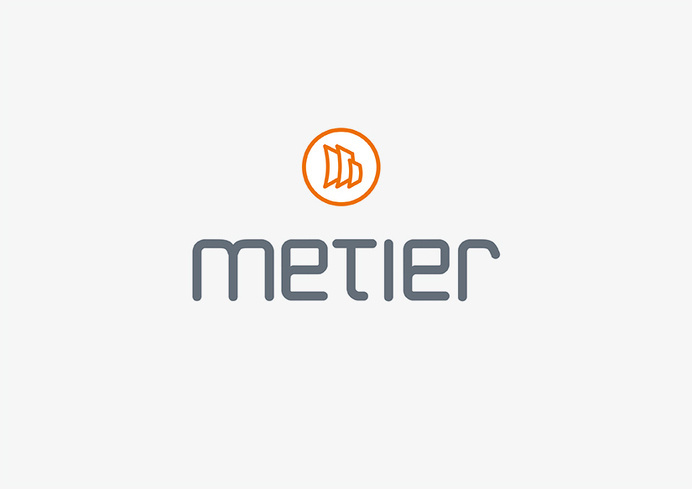 Logo and visual identity for Metier #visual #shft #design #graphic #identity #metier #logo