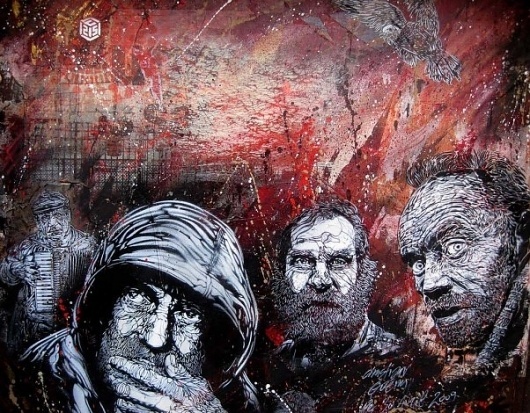 Street art : C215, le coeur et le cri des rues de Paris. | The Chemistry #stencil #c215 #art #street