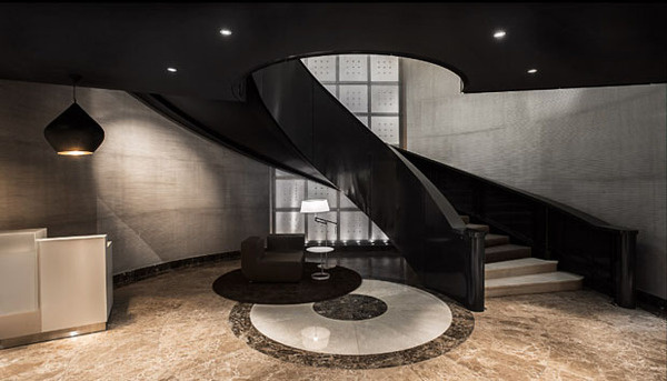 CJWHO ™ (Pullman, the Lighting Hotel by Naco...) #staircase #paris #france #design #interiors #black #photography #architecture #luxury