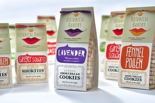 Botanical Bakery Brand Makeover and Package Design #botanical #bakery #design #food #brier #gourmet #david #package #typography