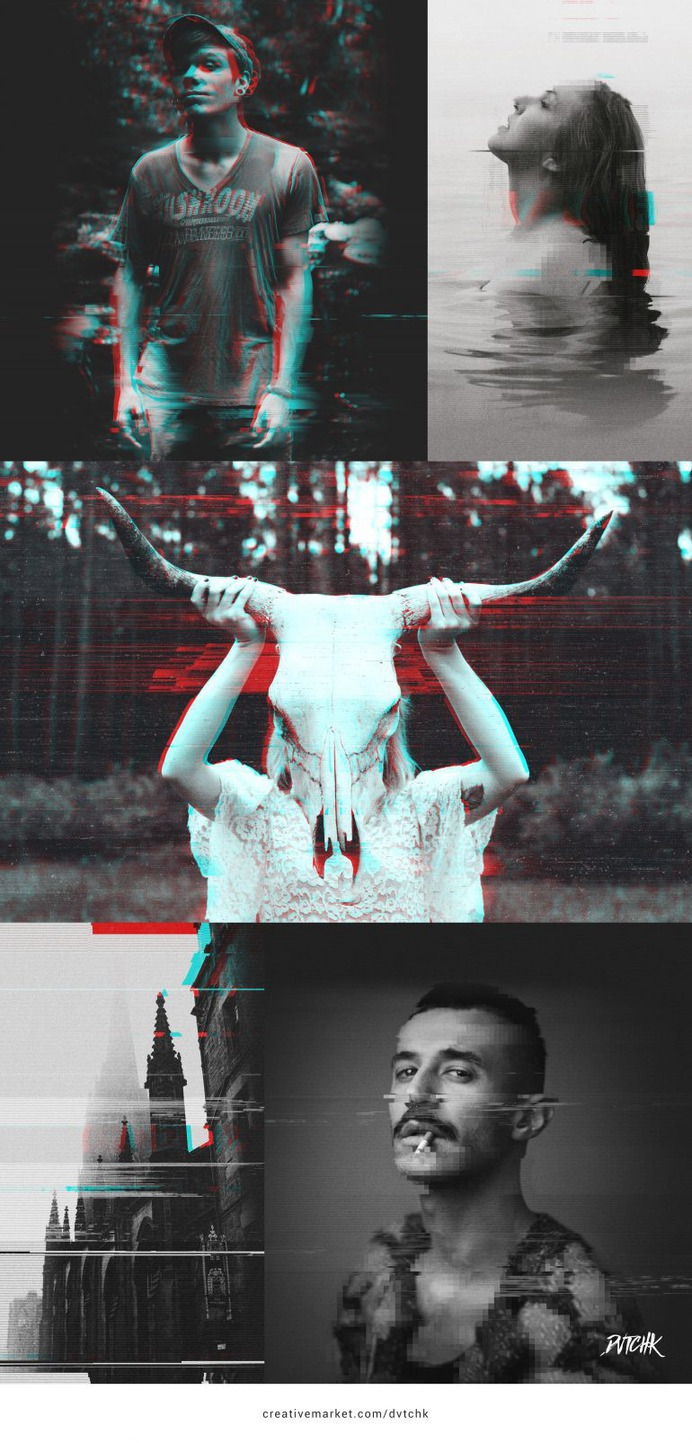 Grunge | Glitch Photo FX