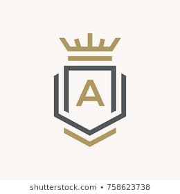 Line graphics monogram. Elegant art logo design. Letter A. Graceful template. Business sign, identity for Restaurant, Royalty, Boutique, Cafe, Hotel, Heraldic, Jewelry, Fashion. Vector elements