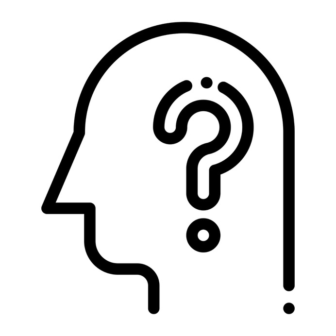 See more icon inspiration related to question, doubt, head, user, requirement, wondering, head outline, thinking, communications, communication and people on Flaticon.
