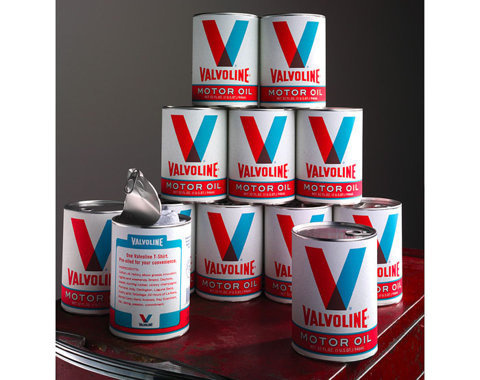 Valvoline OilÂ T-Shirt - TheDieline.com - Package Design Blog #packaging