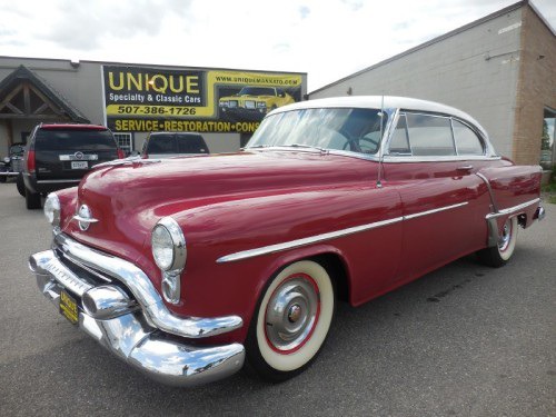 classiccarfeed: " 1953 Oldsmobile 88 Holiday Coupe 2 Door Hard Top for sale "