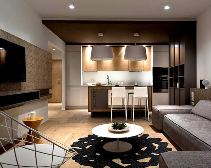 Sleek and Stylish Kasumiso Apartment - #decor, #interior, #homedecor, home decor, interior design