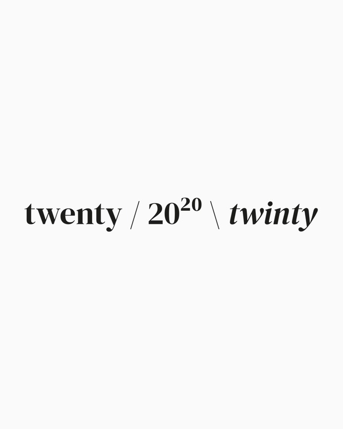 #2020 /twenty_twinty © [ catrin mackowski ]