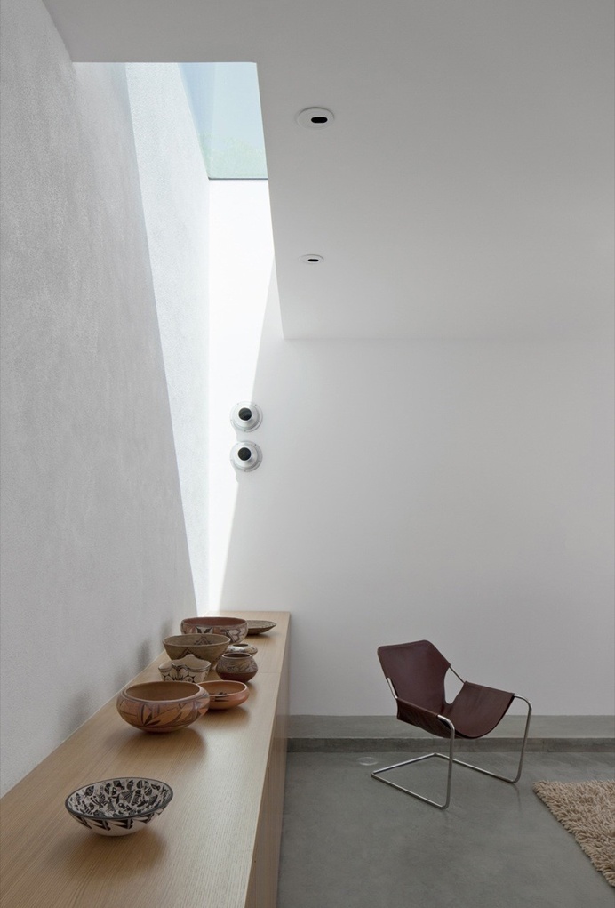 Skylight. Barrio Historico House by Hk Associates Inc. Photo by Bill Timmerman. #skylight #barriohistoricohouse #hkassociatesinc