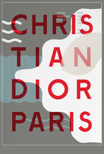 Christian Dior - Dior Homme Sport - Les Graphiquants #design