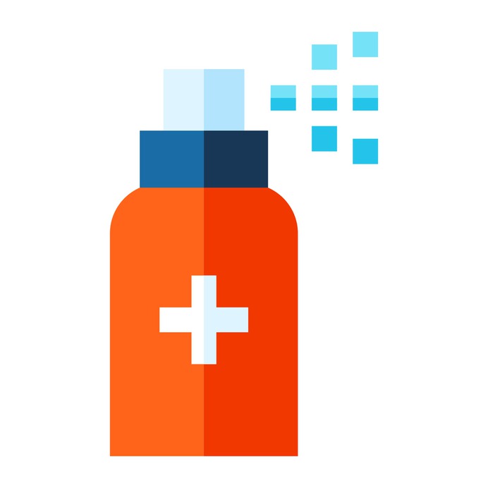 See more icon inspiration related to spray, healthcare and medical, antiseptic, bottle, medicine, heal and medical on Flaticon.