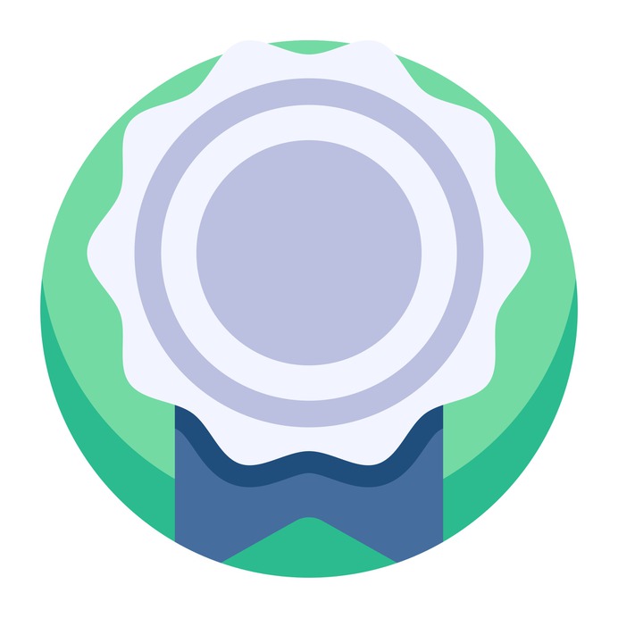 See more icon inspiration related to reward, award, medal, insignia, sports and competition, emblem and badge on Flaticon.