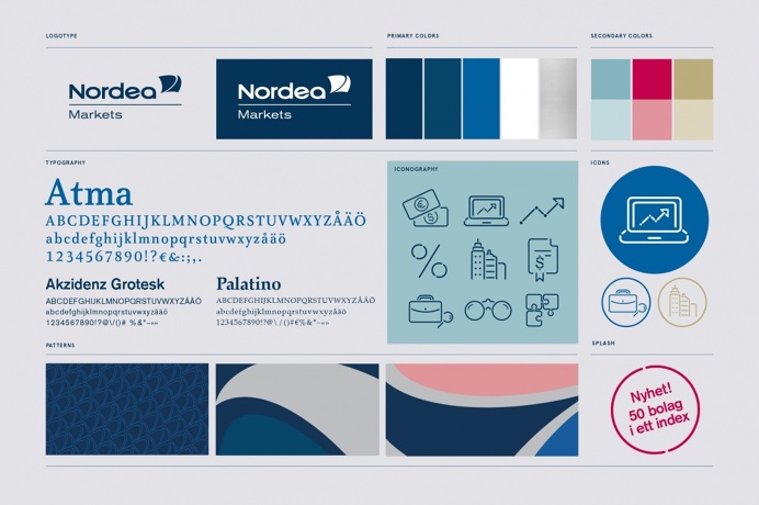 Identity for the leading investment bank in the Nordic and Baltic Sea Region. #snask #graphic design #graphic #design #branding #colorful #c
