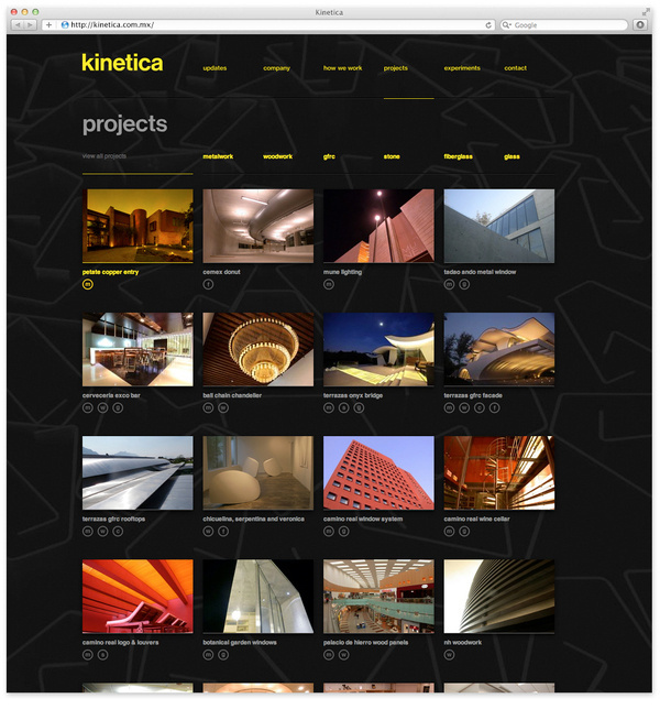Web5 #yellow #black #minimal #webdesign