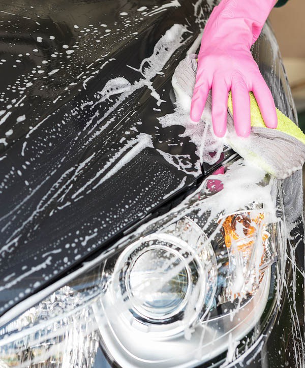 wash car