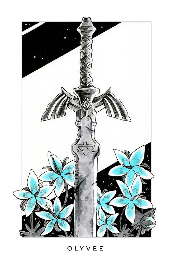 BotW – Master Sword [Linktober Day 10]