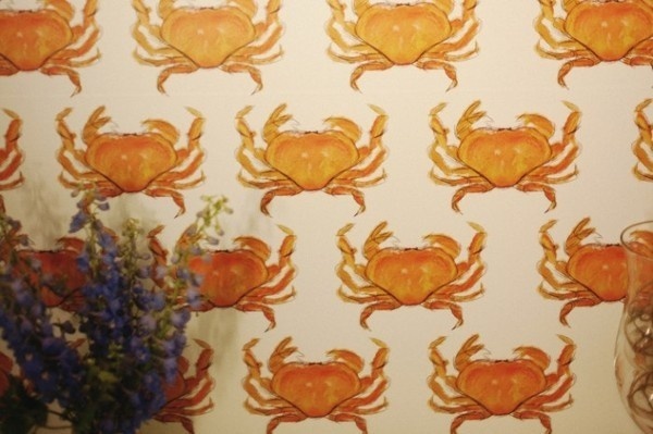 RIFFLE NW on Behance #riffle #pattern #nw #wallpaper #crab