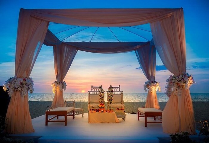 Best Mandap decor ideas for beach wedding