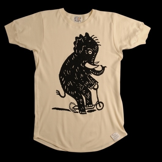 UNIONMADE - tender - Elephant Scooter T-Shirt #elephant