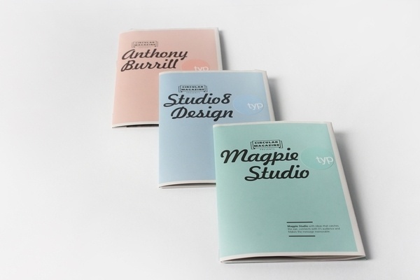 Circular Magazine Supplement on the Behance Network #graphic design #typography #magazine #dad #magpie
