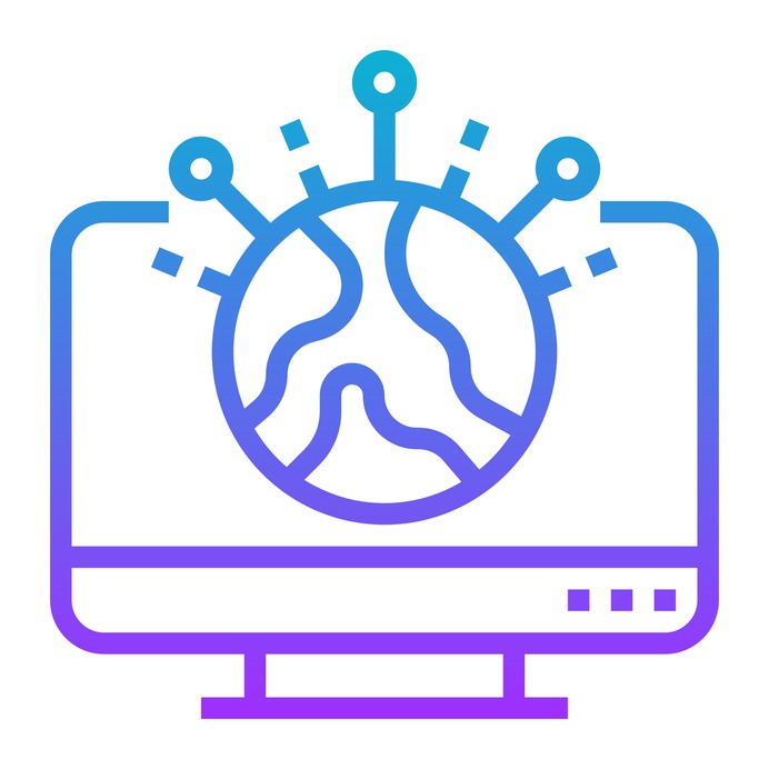 See more icon inspiration related to global, world, wlan, lan, electronics, worldwide, online, screen, technology and computer on Flaticon.