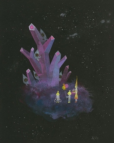 INFORMATION IS THE FIFTH DIMENSION. - apak / via share some candy #illustration #apak