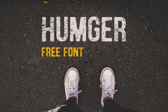 Humger Free Typeface