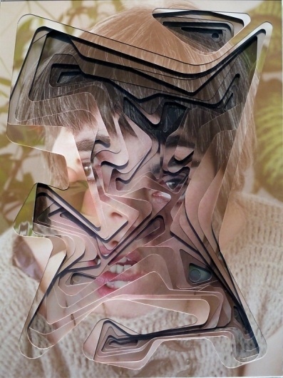 Lucas Simões | Colossal #cut #face #angle #paper