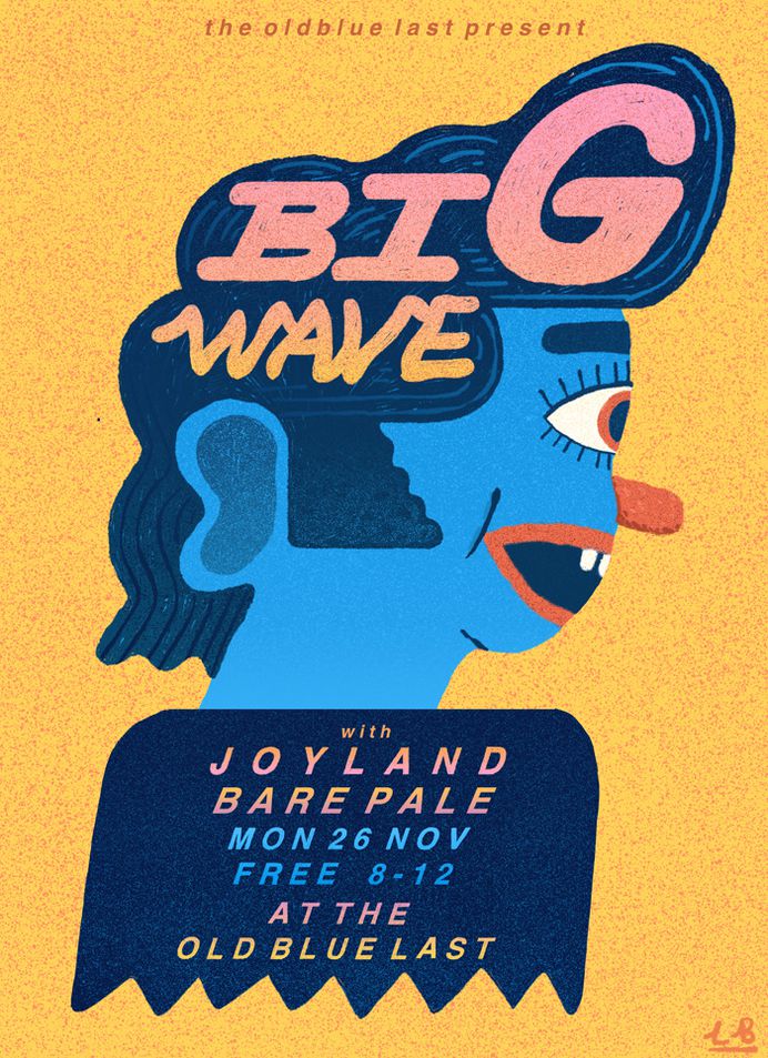 Some fast turn around gig posters.