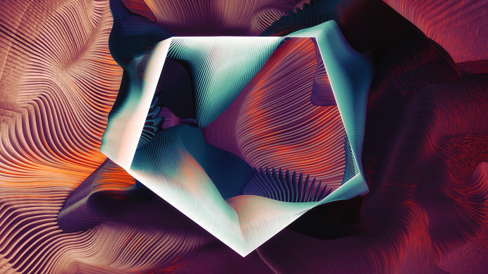 Plumes 3d digital generative artworks by Ari Weinkle design inspiration designblog www.mindsparklemag.com mindsparkle mag arty art digital g