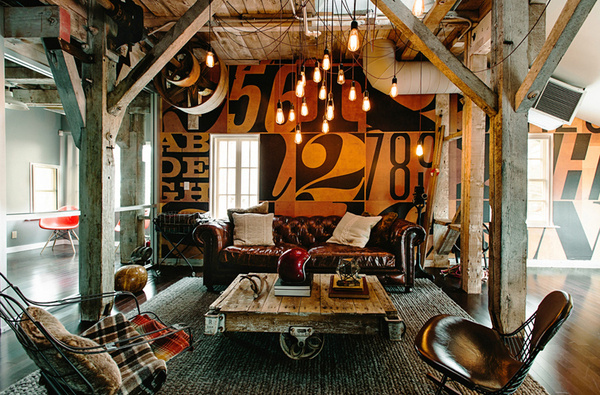 Mattson Creative Office SND CYN | Miss Design #interior #loft #bookshelves #workplace #office #design #coworking #workspace