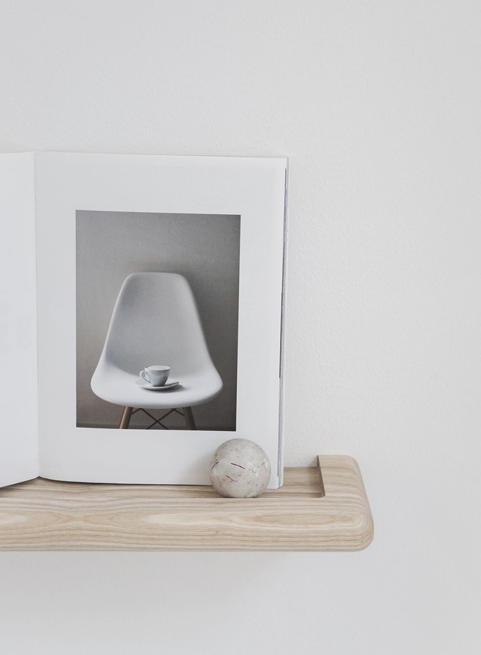 Magazine Rack Ash