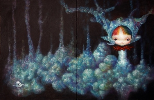 Juxtapoz Magazine - Preview: Yosuke Ueno #ueno #yosuke #painting #art #japan